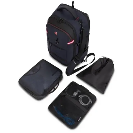 SWISSGEAR Core Travel 22" Backpack - Black image {7}