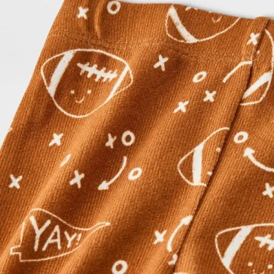 Baby Tiny Tailgator T-Shirt & Bloomer Set - Cat & Jack&trade; Brown image {3}