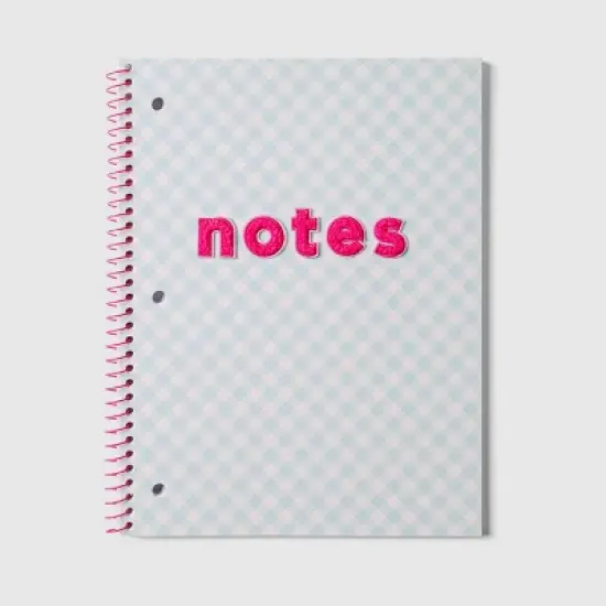 Pulsar Eco Products Notebook Green Check Tufted Patch, School Supplies image {4}