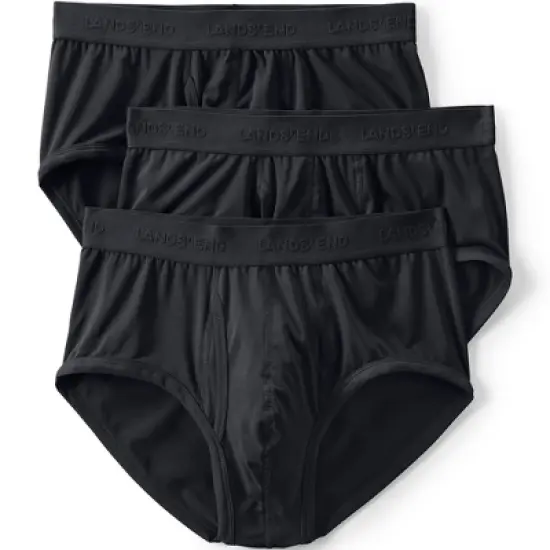 Lands' End Men's Flex Performance Brief 3 Pack image {3}