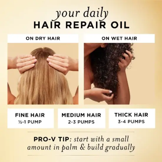 Pantene Miracle Rescue Regenerative Hair Oil - 2.0 fl oz image {7}