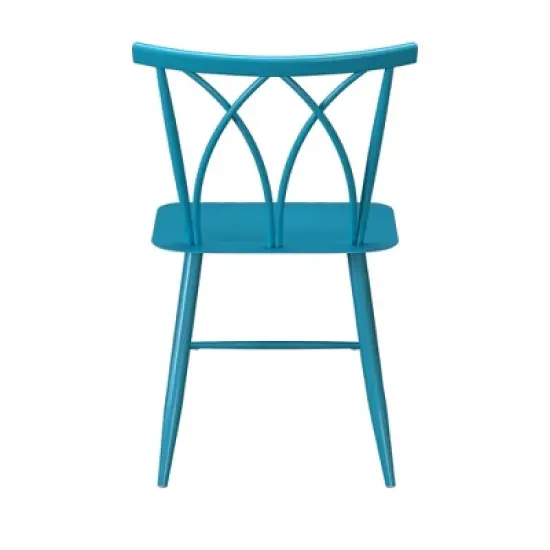Set of 2 Avery Metal Dining Chairs - Lifestyle Solutions image {2}