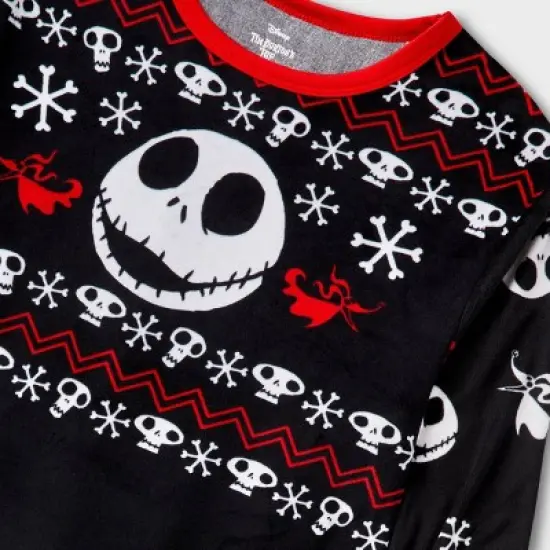 Boys' The Nightmare Before Christmas 2pc Pajama Set with Socks - Black image {2}