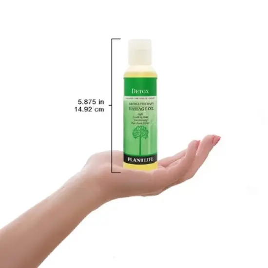 Plantlife Detox Massage Oil &ndash; Absorbs Deeply to Nourish the Mind & Body, Made with Pure Essential Oils in California (4 oz) image {2}