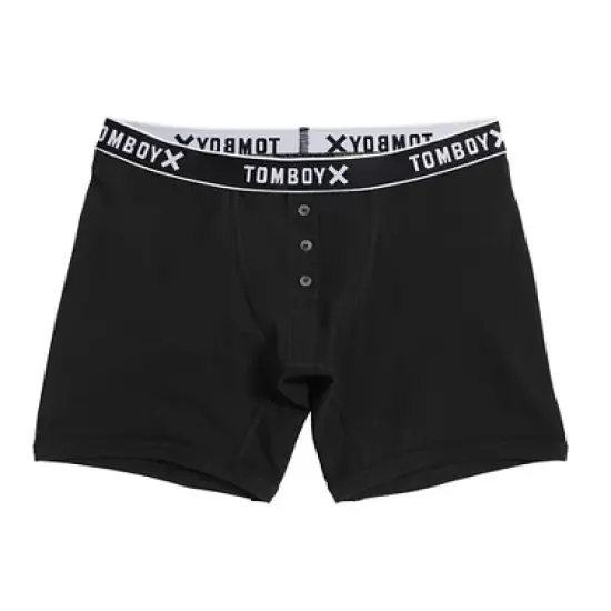TomboyX 6" Fly Boxer Briefs Underwear, Cotton Stretch Comfortable Boy Shorts image {6}