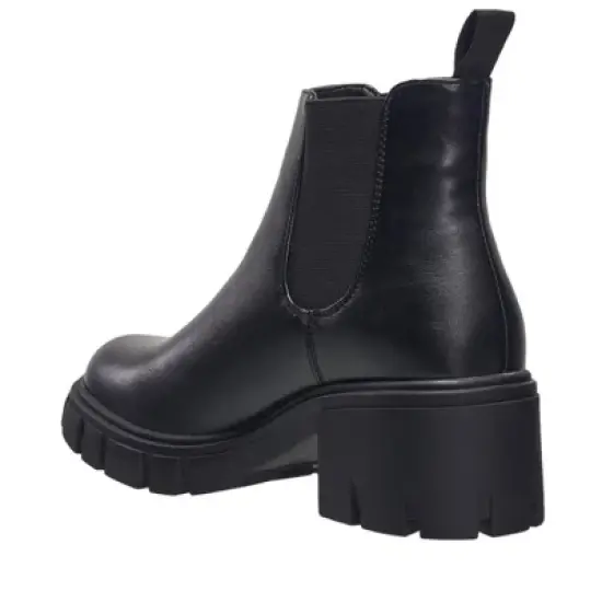 C&C California Women's Destiny Lug Sole Chelsea Booties image {2}