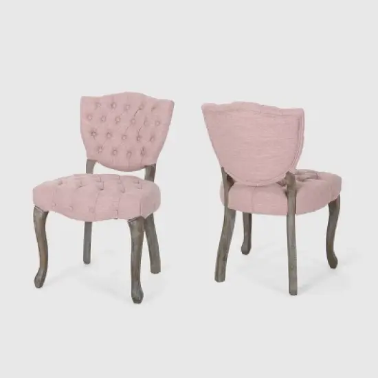Set of 2 Crosswind Tufted Dining Chair - Christopher Knight Home image {6}