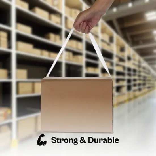 PSBM 6 Rolls 1.88" x 1000 Yds, 2 Mil Clear Economy Grade Packaging Packing Tape 2 Mil image {7}