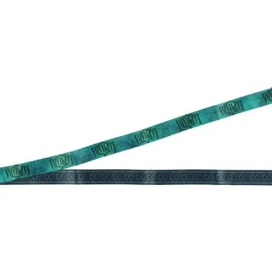 Wicked Lanyard Elphaba Witch Hat Rubber Charm Breakaway ID Badge Holder with 2" Rubber Charm Green image {4}