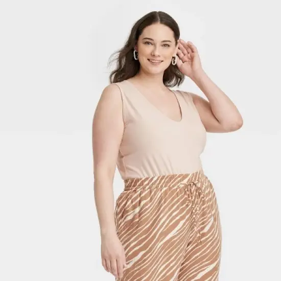 Women's V-Neck Bodysuit - A New Day&trade; image {3}