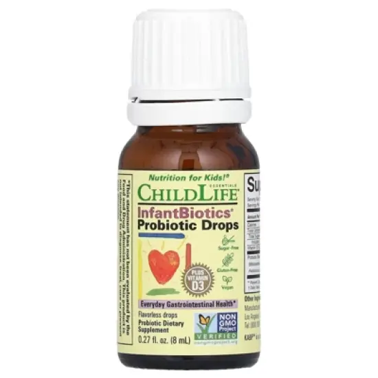 ChildLife Essentials InfantBiotics, Probiotic Drops, 0.27 fl oz (8 ml) image {2}
