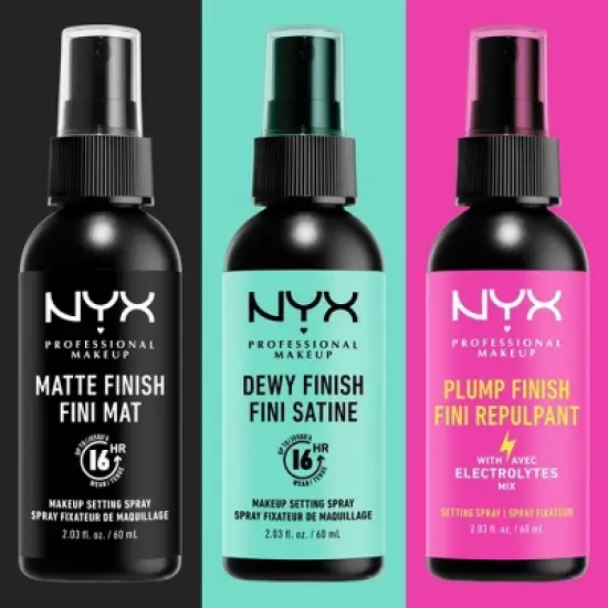 NYX Professional Makeup Long Lasting Makeup Setting Spray - Matte Finish - 2.03 fl oz image {10}