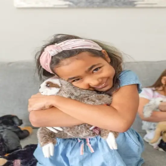 Bearington Simon Plush Three Toed Sloth Stuffed Animal, 10 inches image {2}