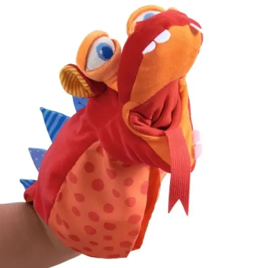 HABA Glove Puppet Eat-It-Up with Built in Belly Bag to Feed The Monster image {1}
