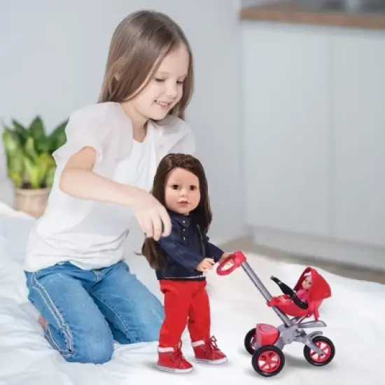 The New York Doll 18 Inch Doll Accessory Baby Stroller image {2}