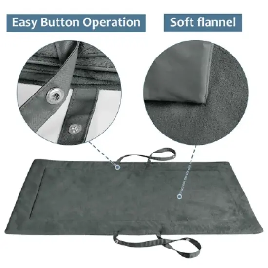 Catalonia Waterproof Dog Mat, Portable Reversible Pet Travel Mat, Pet Cushion Pad with Handle for Small Medium Dogs Cats, Indoor or Outdoor image {1}