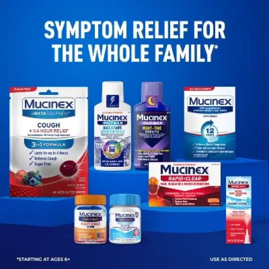 Mucinex Kids' Mighty Chews CCF - Daytime Tablets - Acetaminophen - 16ct image {6}