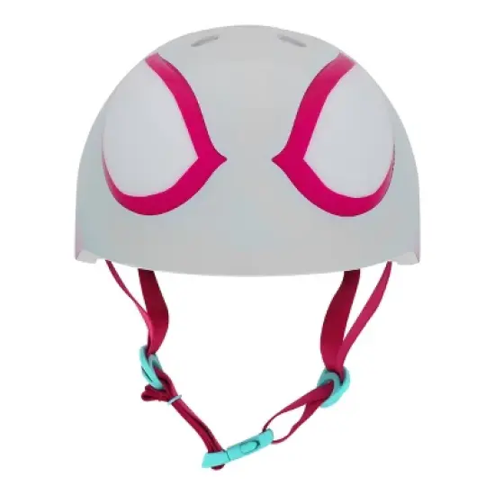 Spider-Man Marvel Ghost Spider Cycling Girls' Hero Multi-Sport Helmet - Pink/White image {2}