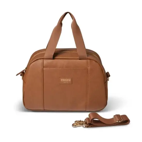 Igloo Luxe Satchel Cooler Bag - Cognac image {1}