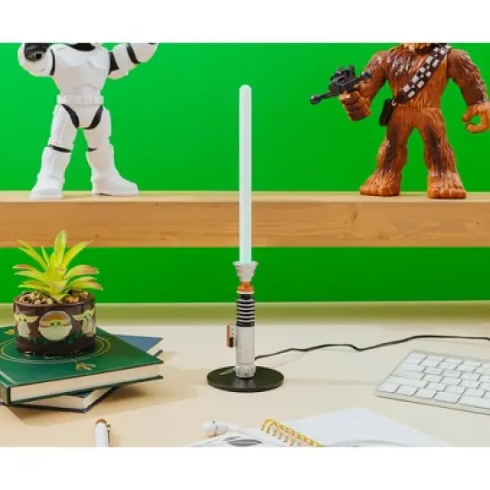 Ukonic Star Wars Luke Skywalker Green Lightsaber 12-Inch Mini LED Mood Light image {6}