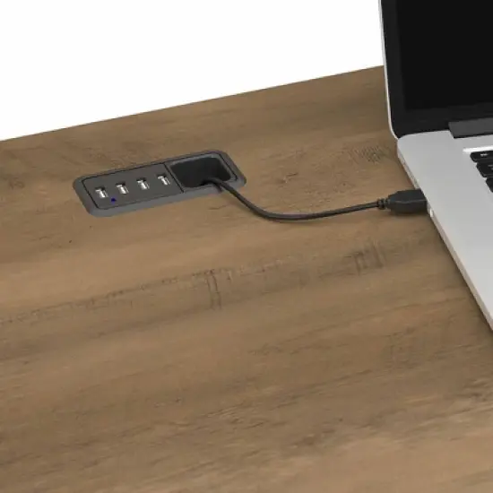 Cabot 60W L Shaped Computer Desk - Bush Furniture image {7}