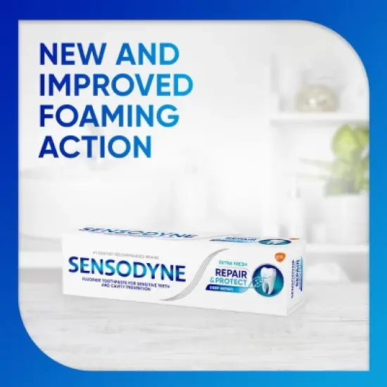 Sensodyne Repair & Protect Extra Fresh Toothpaste image {8}