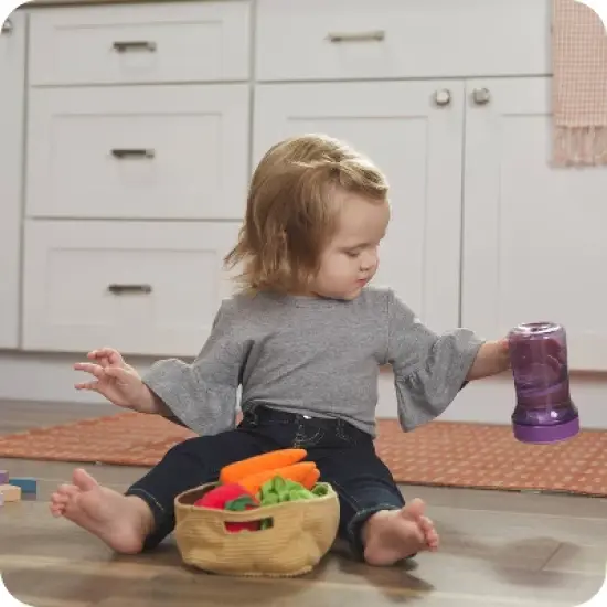 NUK Everlast Hard Spout Cup - Teal Blue - 10oz/2pk image {4}