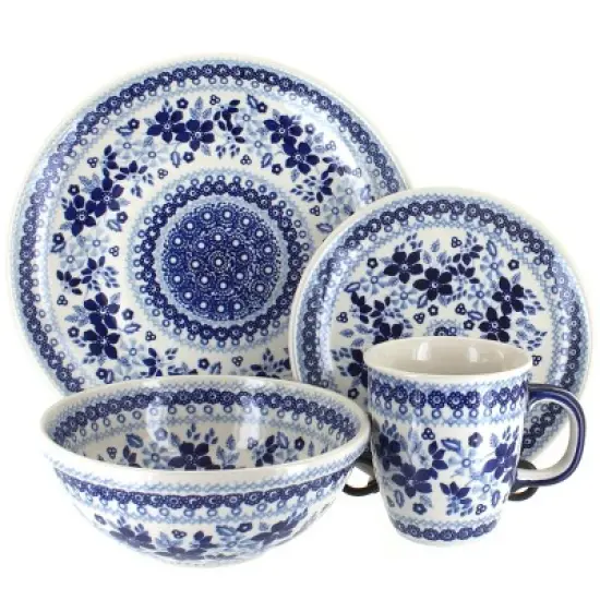 Blue Rose Polish Pottery Manufaktura Dinnerware (4PC) image {21}