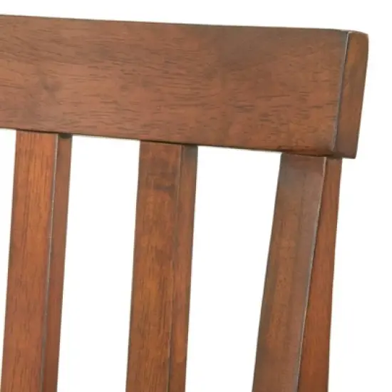 Set of 2 24" Georgetown Counter Height Barstools Espresso - Buylateral image {2}