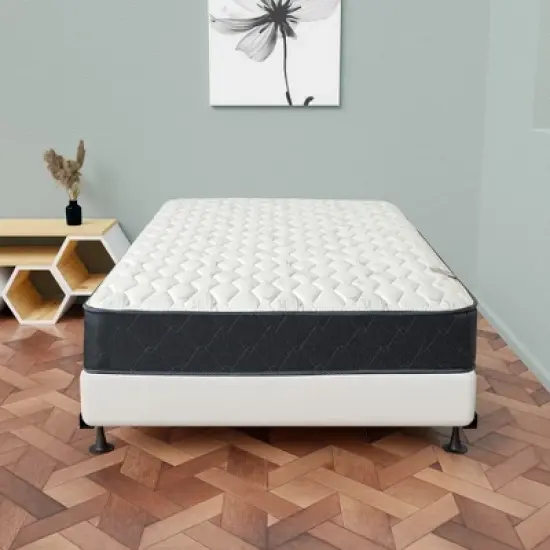 Continental Sleep, 4.5-Inch Low Profile Mattress Foundation, Strong Wood Structure, Easy Simple Assembly Box Spring. image {2}