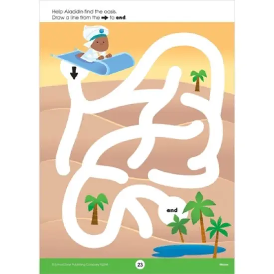 School Zone Mazes Workbook - (Paperback) image {4}
