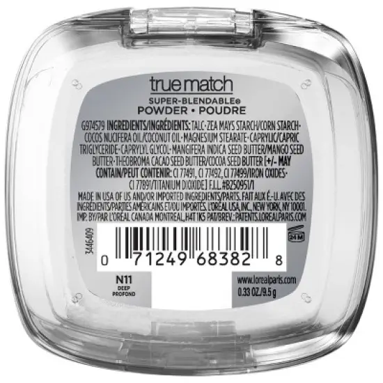 L'Oreal Paris True Match Makeup Super Blendable Oil-Free Pressed Powder - 0.33oz image {6}