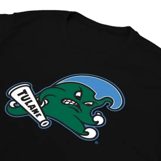 Men's Campus Lab Tulane University Men's Sport Active T-Shirt Primary Logo image {4}