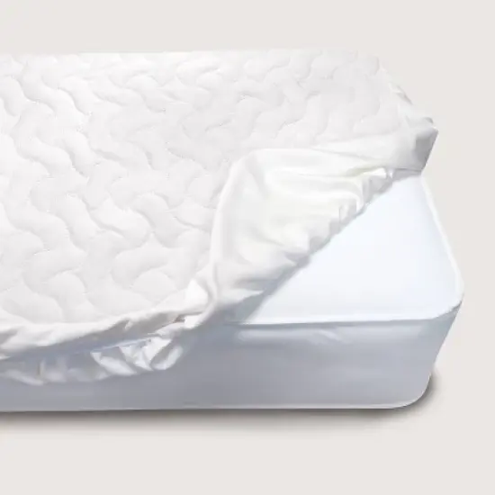 Serta SertaPedic Fitted Crib Mattress Pad image {3}