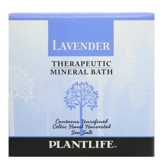 Lavender Bath Salt Soak 3oz | Travel Size Calming Mineral Blend for Relaxation & Stress Relief | Aromatherapy | Plantlife image {3}