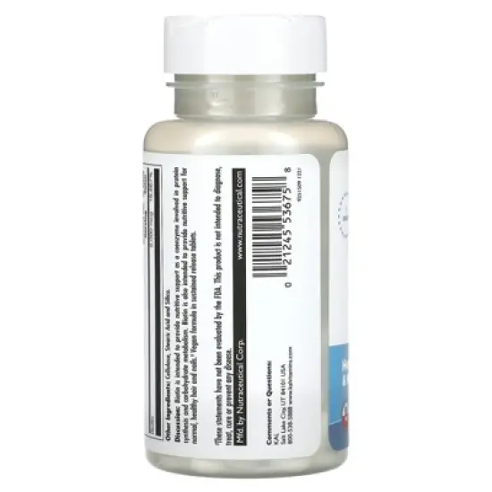 KAL Biotin 5000 TR Tablets, 5000 mcg, 60 Count image {2}