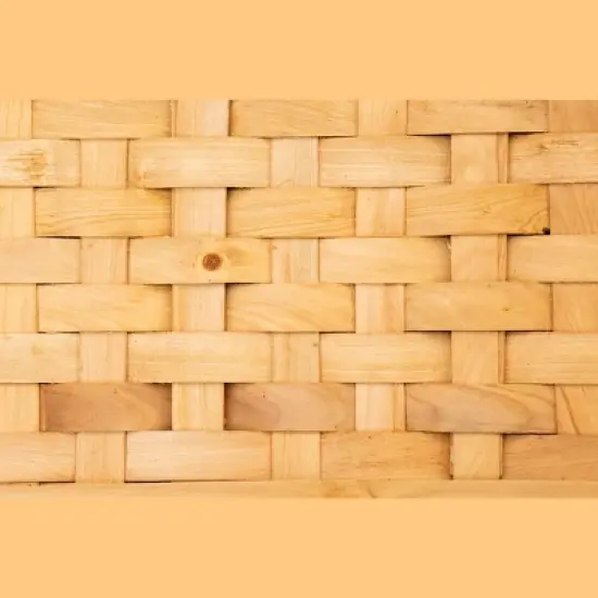 Vintiquewise Picnic Basket Gingham Lined with Folding Handles image {3}