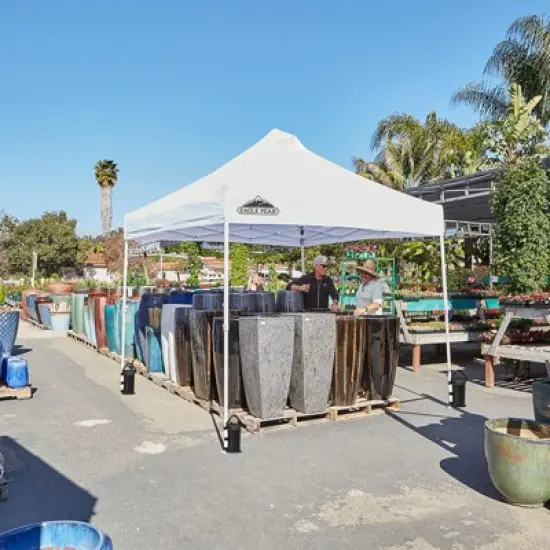 EAGLE PEAK 10 x 10ft Heavy Duty Commercial Pop Up Canopy Industrial Tent image {6}