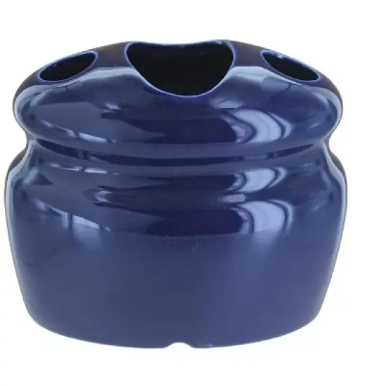 Blue Rose Polish Pottery 2115 Zaklady Toothbrush Holder image {1}