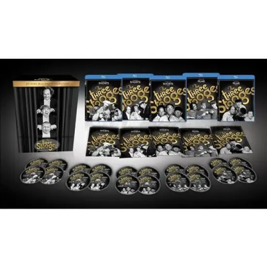 The Three Stooges 20-Disc Blu-ray Collection image {1}