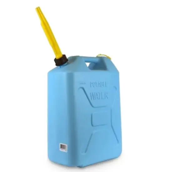 Scepter 5 Gallon Military Style Water Can Container w/ Flexible Reversible Spout image {1}