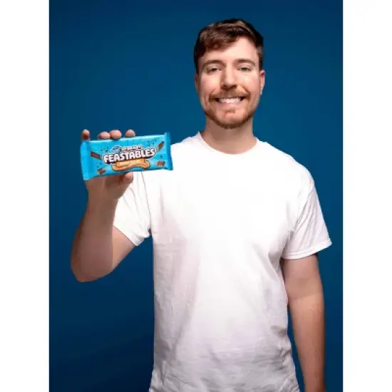 MrBeast Candy Bar - Milk Chocolate Peanut Butter 60g image {2}