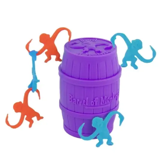 Super Impulse World's Smallest Barrel of Monkeys Game | Purple image {2}