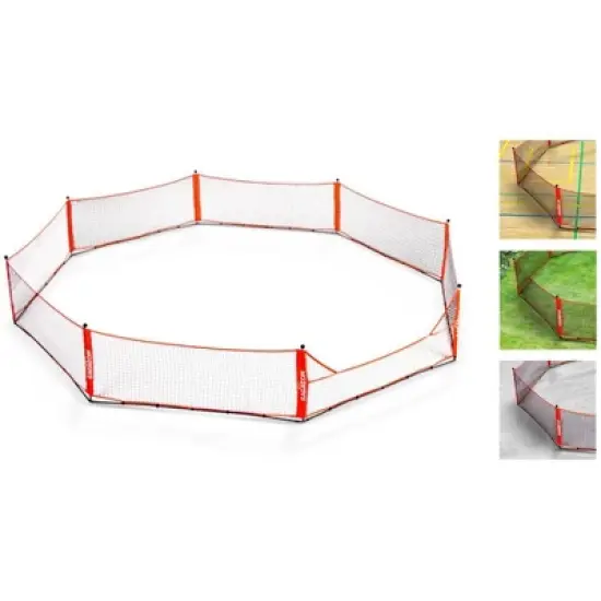 GoSports Gagagon Gaga Ball Pit - Portable Indoor/Outdoor Game Set - Includes 2 Balls and Carrying Case image {2}