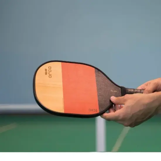 Orca Echo Wood Pickleball Paddle Deluxe Combo Set - Yellow/Orange/Black image {2}
