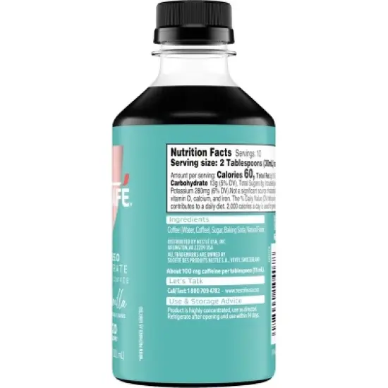 Nescafe Sweet Vanilla Espresso Concentrate - 10 fl oz image {7}