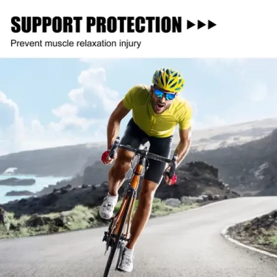 Unique Bargains Reduce Joint Pain Arm Elbow Compression Sleeve 1 Pair image {5}