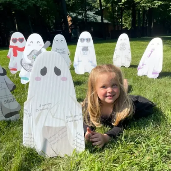 Big Dot of Happiness In My Spooky Era - Ghost Yard Sign Outdoor Lawn Decorations - Ghost Concert Halloween Party Yard Signs image {2}