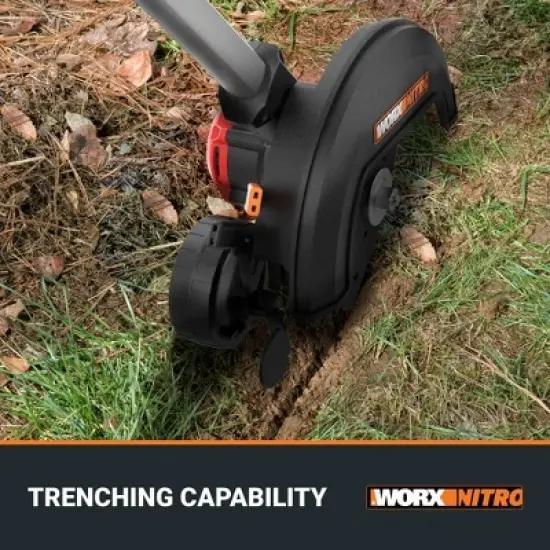 Worx Nitro WG898 20V Brushless 7" Cordless Edger image {7}