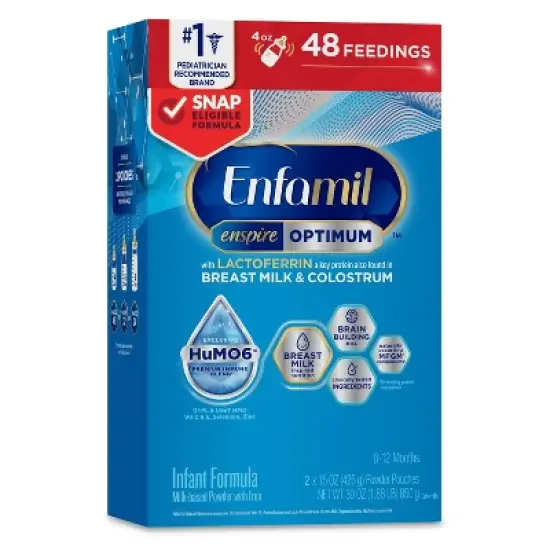 Enfamil Enspire Powder Infant Formula Refill Pack - 30oz image {10}